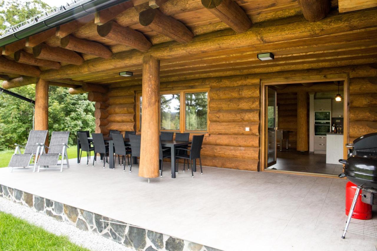 Luxusni Srub Az 24 Luzek - Sruby-Lipno Villa Frymburk Eksteriør billede