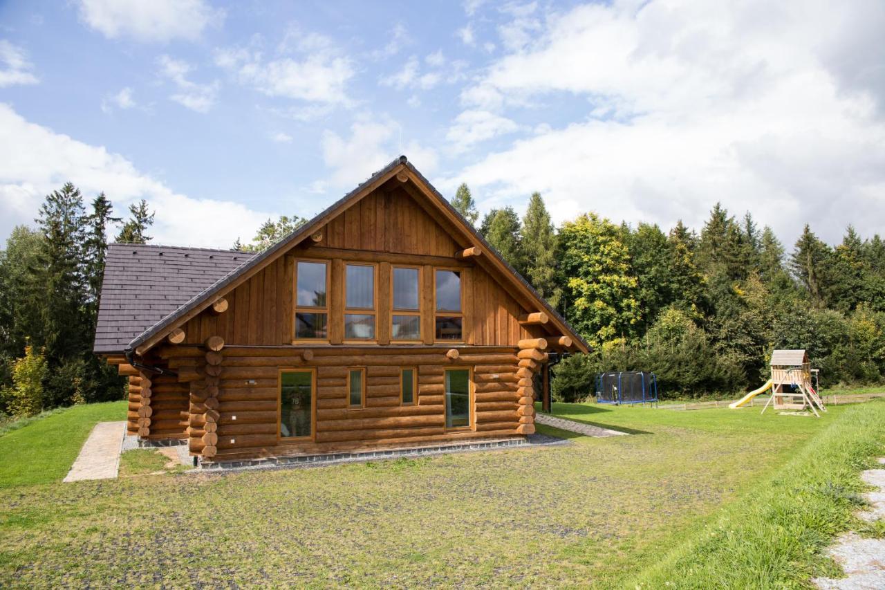 Luxusni Srub Az 24 Luzek - Sruby-Lipno Villa Frymburk Eksteriør billede
