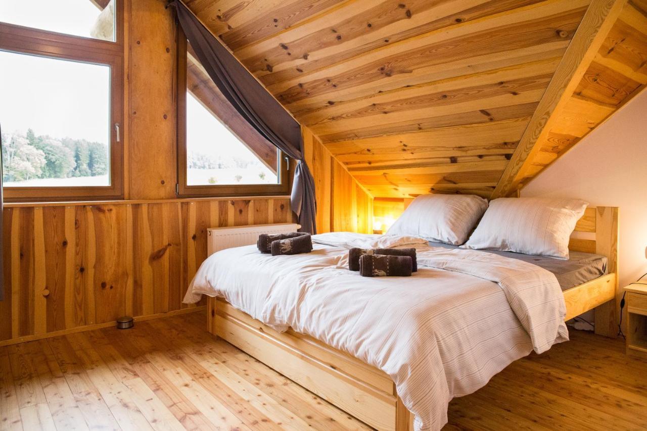 Luxusni Srub Az 24 Luzek - Sruby-Lipno Villa Frymburk Eksteriør billede
