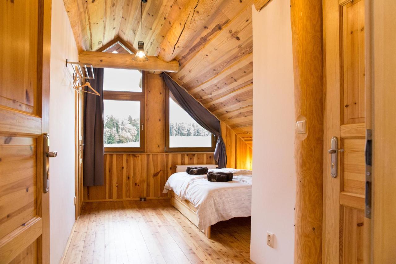 Luxusni Srub Az 24 Luzek - Sruby-Lipno Villa Frymburk Eksteriør billede